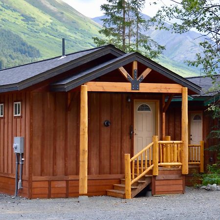 Summit Lake Lodge Buitenkant foto