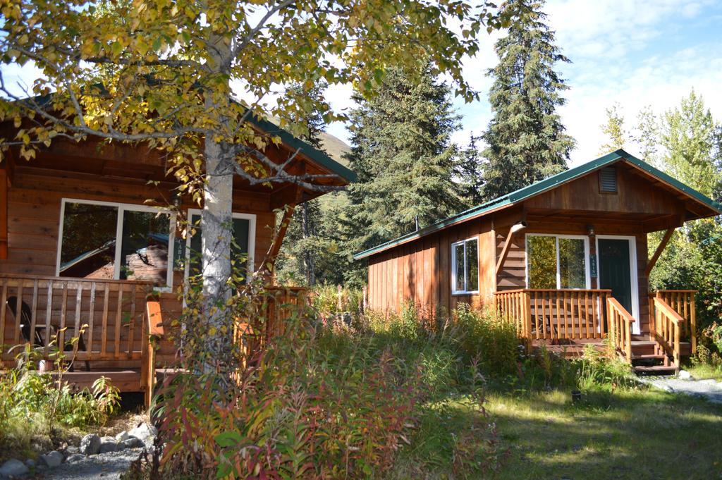 Summit Lake Lodge Buitenkant foto
