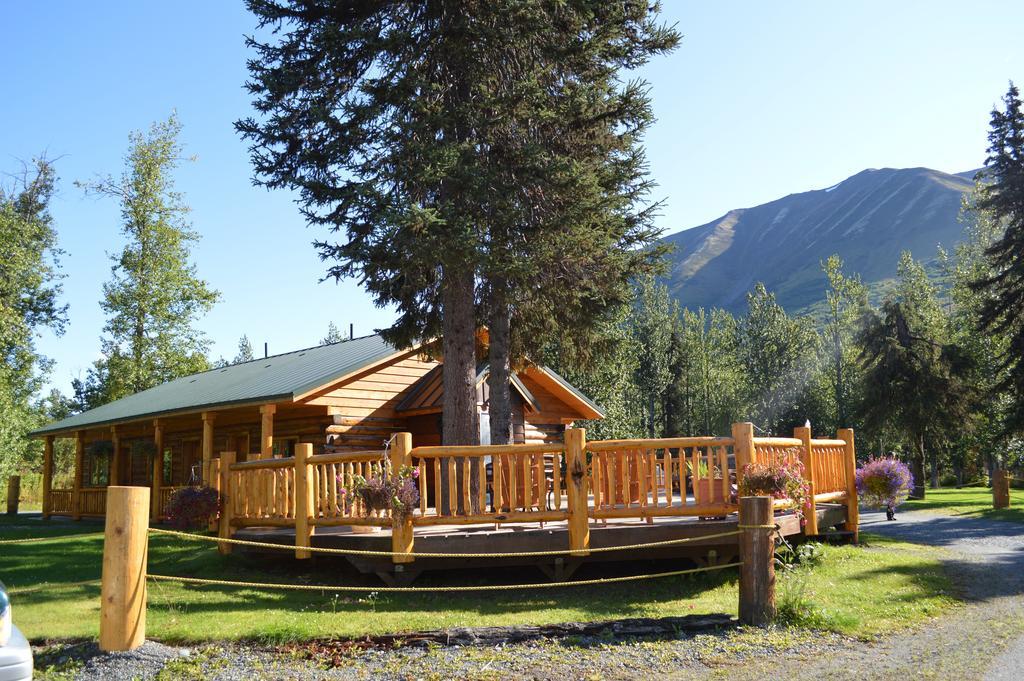 Summit Lake Lodge Kamer foto