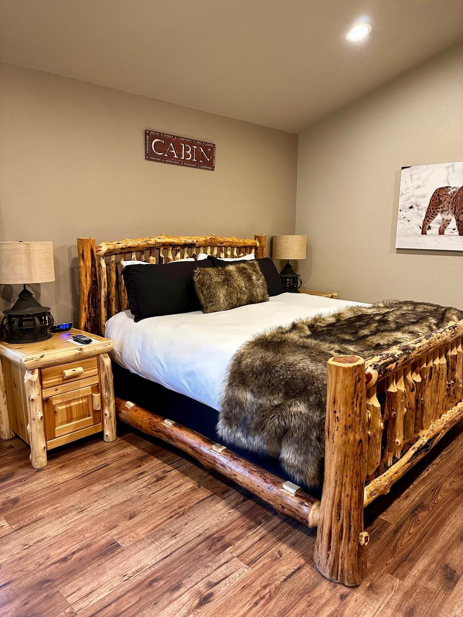 Summit Lake Lodge Buitenkant foto
